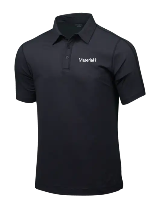 OGIO Black Top ONYX Polo w/Material+ Logo