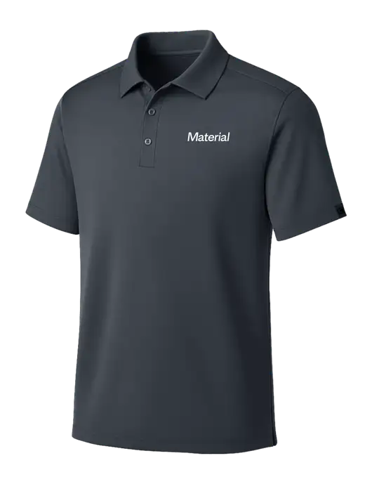 OGIO Dark Grey Framework Polo w/Material Logo