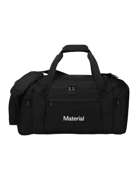 Slim & Lite Black Duffel    w/Material Logo